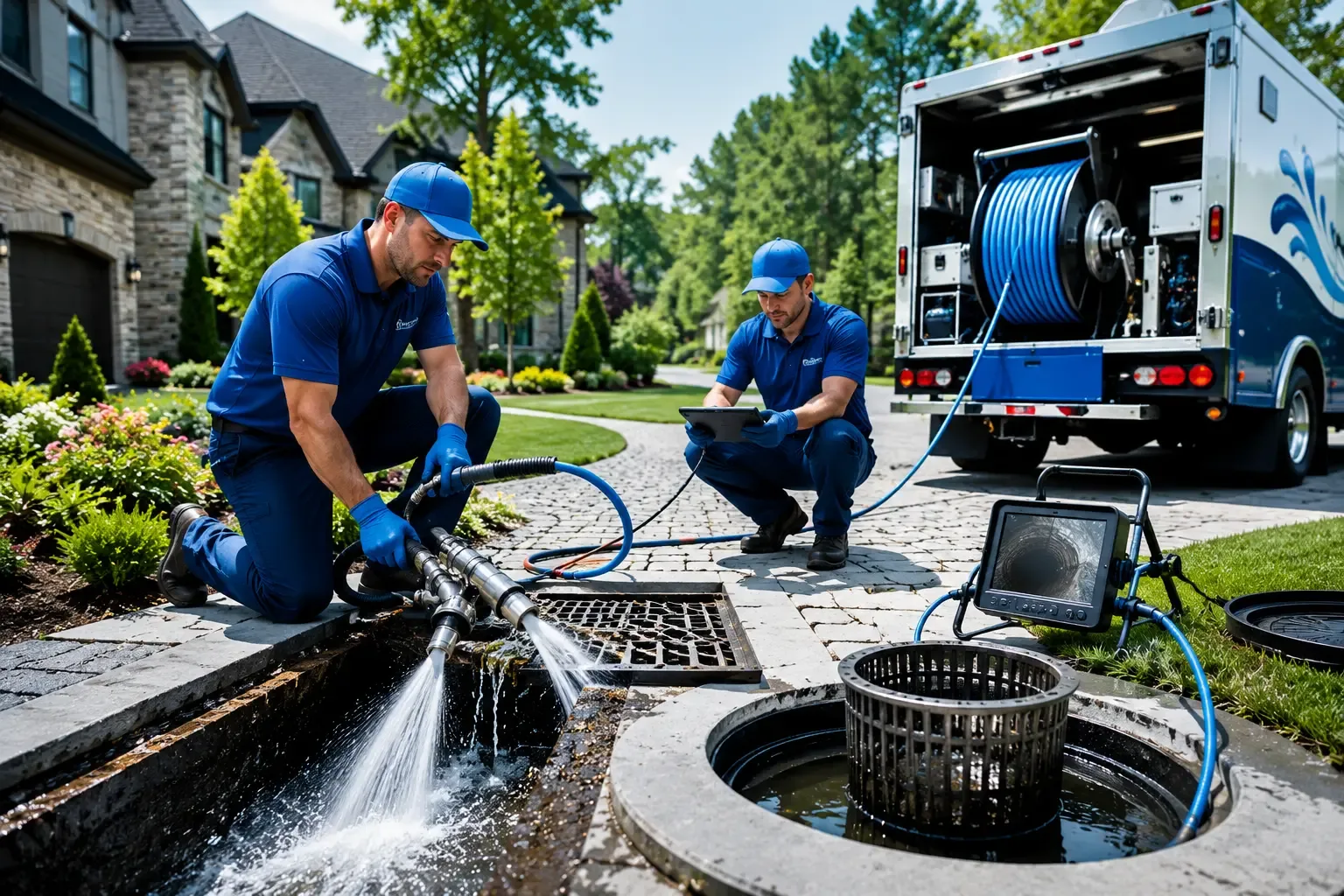Local outdoor drain cleaning professionals in Caledonia, WI