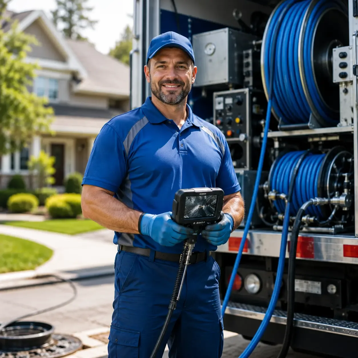 Local outdoor drain cleaning specialists in Caledonia, WI